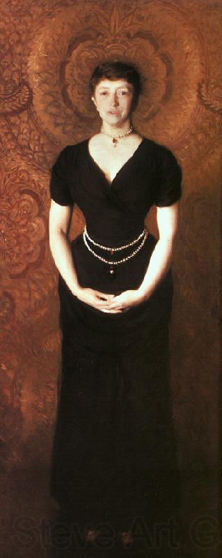John Singer Sargent Portrait of Isabella Stewart Gardner Norge oil painting art